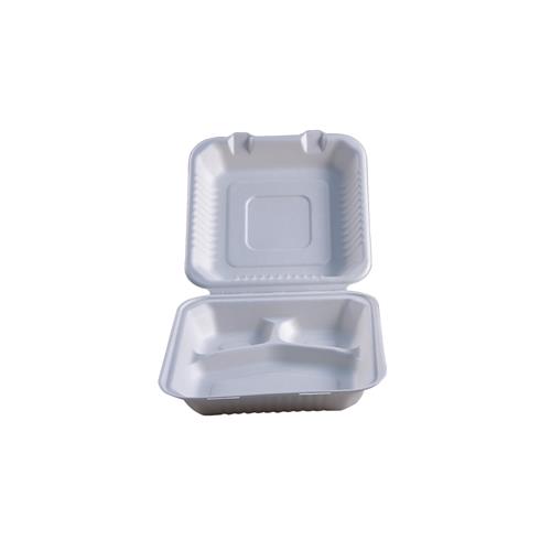 Three Compartment Compostable Containers